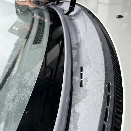 Car Front Windshield Window Rubber Seal Strip Moulding Trim, 15Ft/4.6M Universal Automotive Weather Stripping self Adhesive for Car Windshield by EdgeSeal - Image 7