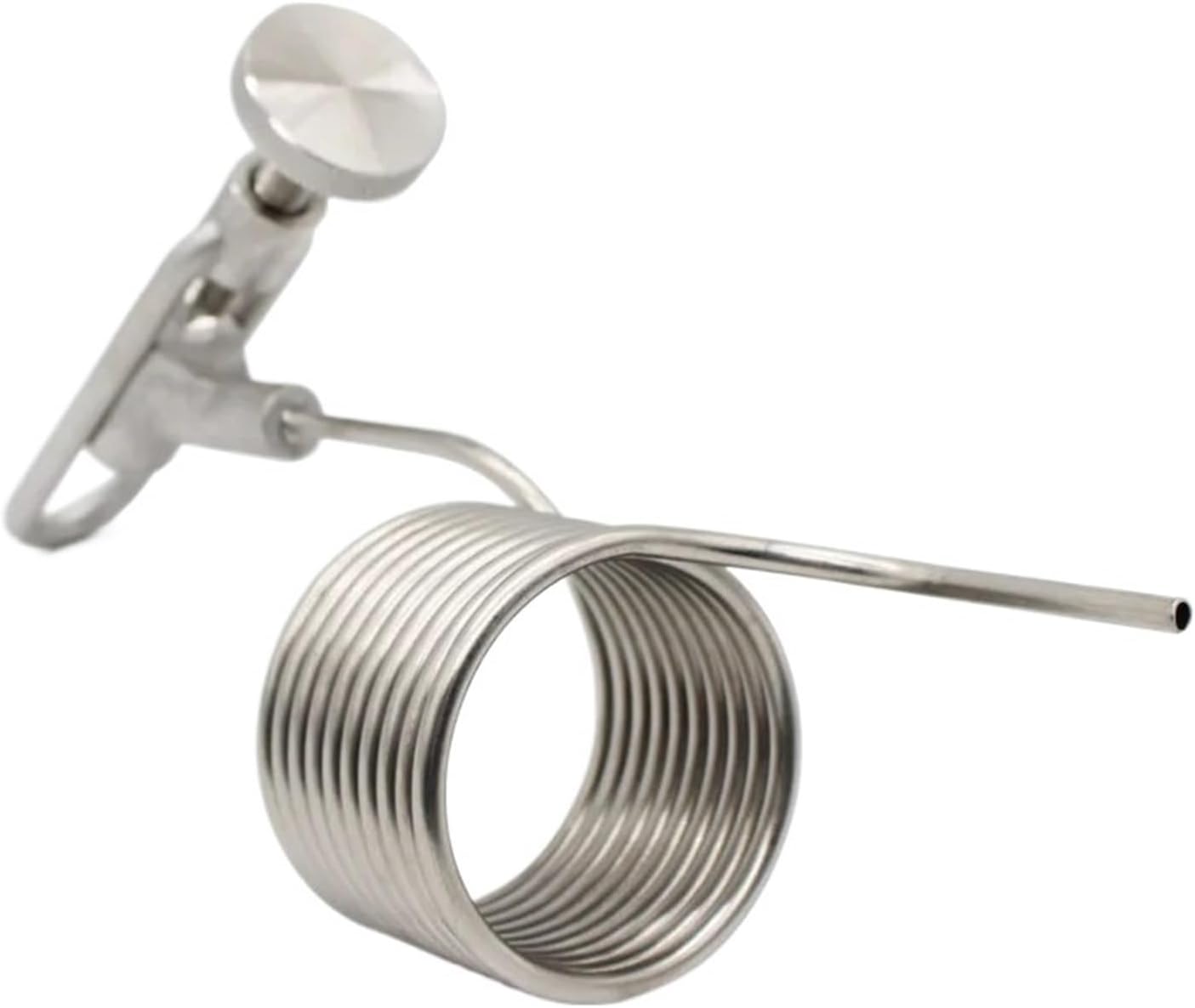 Sanitary Sample Valve with Defoamer Coil, SS304 Stainless Steel, Tri-Clamp Fitting, for Homebrew Beer Fermentation and Extraction(Combination)