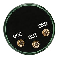 Vista 8 de Sensor de ángulo de pasillo, resolución de 0.088 ° Sensor de posición de efecto Hall giratorio de 360 °, salida de 0-5 V círculo completo 12 bits