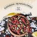 52USA Rainbow Peppercorns, 12oz, Peppercorn for Grinder Refill, Non-GMO, Kosher, Whole White & Red & Black Peppercorns, Packed to Keep Peppers Fresh, Mixed Rainbow Pepper corns