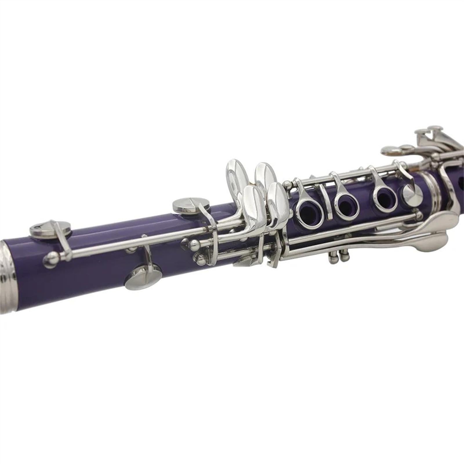 Clarinetto Professionale Clarinetto Clarinetto Sib 17 Tasti 6 Anelli Clarinetto Viola Strumenti Musicali Professionali(A)