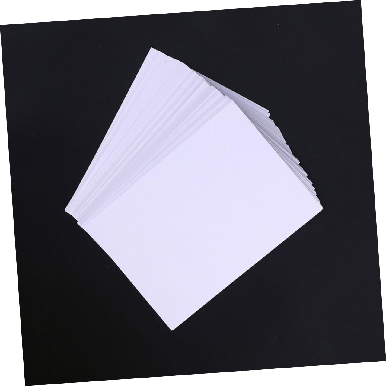 Gogogmee Aquarellpapier Glatte Oberfläche für Anfänger und Schüler 100 Blatt Weißes Papier zum Skizzieren und Malen 100 Stück Malzubehör
