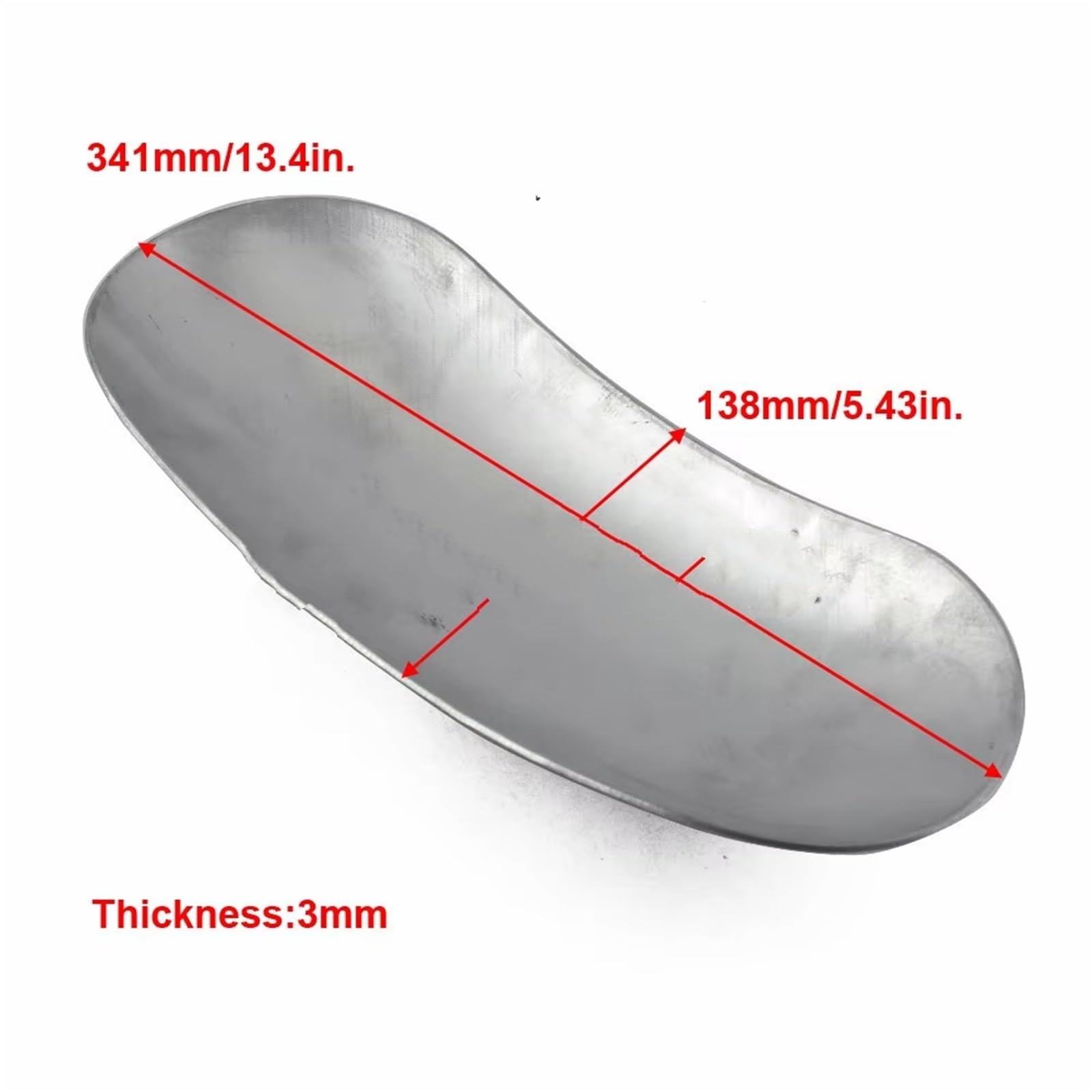 Extender Hugger Per Touring Per Chopper Per Bobber Per XL883 Parafango Anteriore Corto Alluminio Verniciato