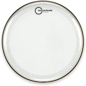 Aquarian Drumheads CCFX16 Clear Focus-X 16-inch Tom Tom Drum Head