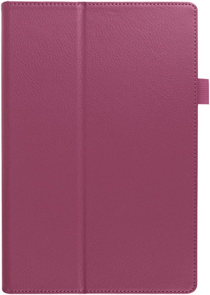 Compatible with Case for Sony Xperia Tablet Z - 10.1 inch Tablet , Ultra Slim Lightweight TPU Leather Cover Case with Stand Shockproof Rugged Case with Auto Sleep/Wake (Purple)