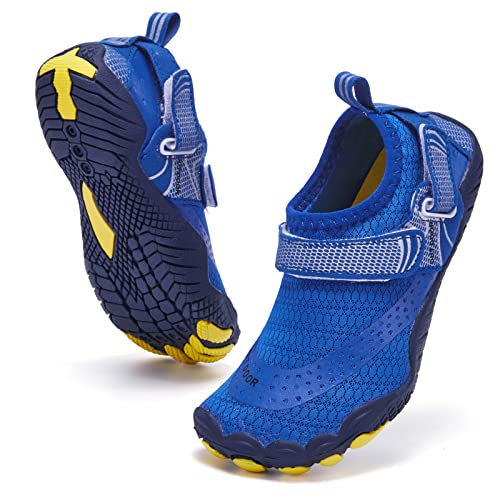 HIITAVE Boys & Girls Water Shoes Quick Drying Sports Aqua Athletic Sneakers Lightweight Sport Shoes(Little Kid/Big Kid)