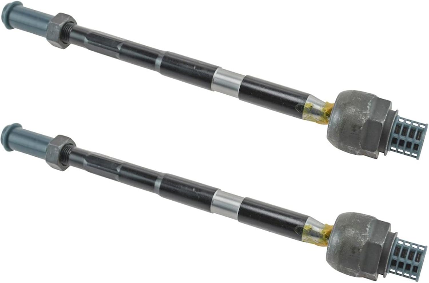 Front Driver & Passenger Side Steering Kit Steering Rack & Pinion Bellow Tie Rod Compatible with 08-17 Buick 09-17 Chevrolet 07-17 GMC 07-10 Saturn
