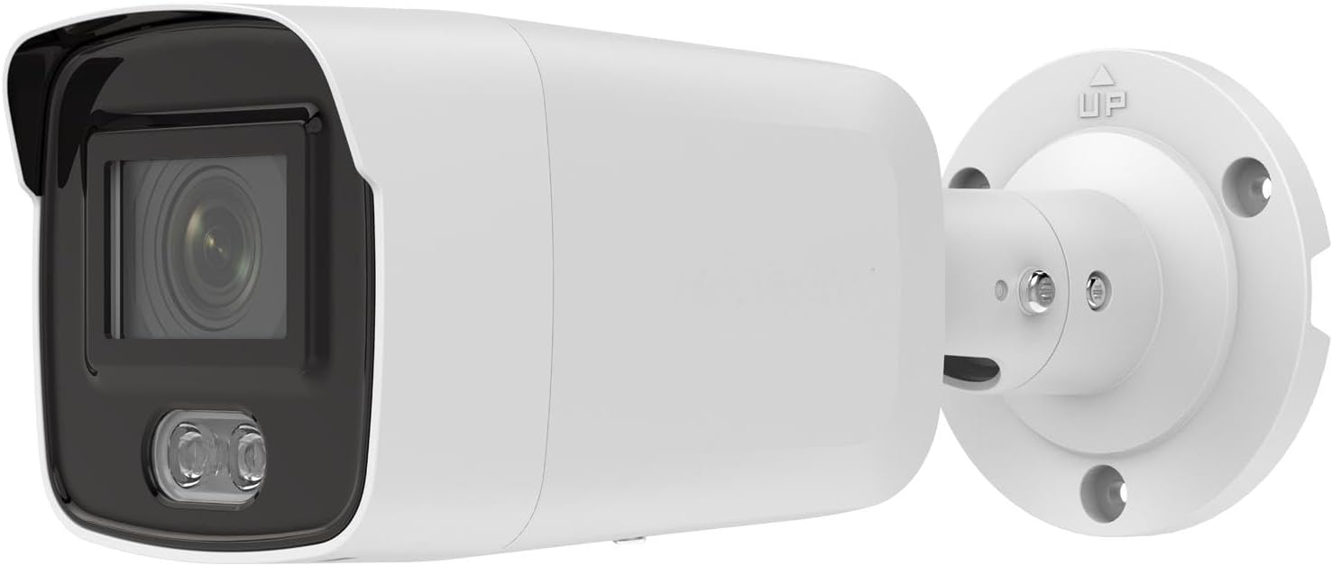 DS-2CD2047G2-LU 4MP Color-Vu Hik PoE IP Camera Outdoor, bullet surveillance cameras, 24/7 ColorFul Imaging, Human/Vehicle Detection, 130 dB WDR, H.265+, IP67 Waterproof(International English Version)