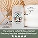 Suriel Tea Co Glass Cup with Lid and Straw - Suriel Tea Co Tumbler for Book Lovers - Bookish Gift Booktok Cup - Reading Gifts for Librarian Cup Book Lover Gift - 16 Oz Novelty Glass Can