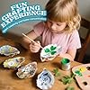 GMGH 24Pcs Oyster Shells Painting Kit for Kids, 3"-4" Oyster Shell for Crafts, Bulk Sea Shells Arts and Crafting Supplies, DIY Seashells Ornaments for Christmas, Home Decor #1