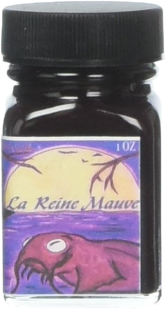 Noodler's Ink Refills La Reine Mauve Eternal 1oz Bottled Ink - ND-19183