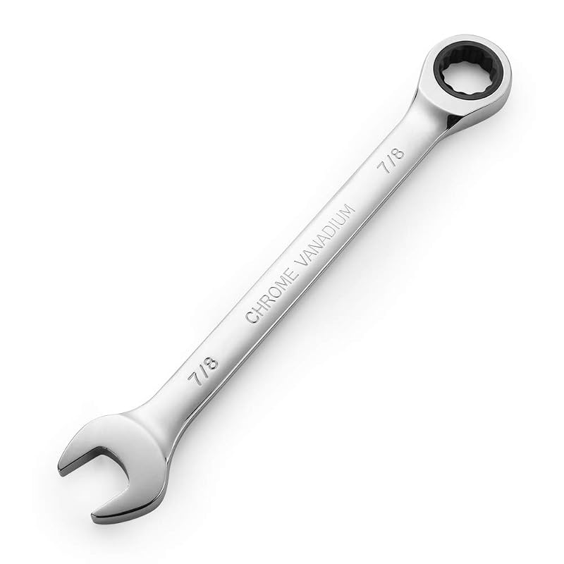 Chave combinada catraca FLZOSPER 7/8 pol. (22,23 mm), encaixe estriado de 72 dentes, padrão SAE