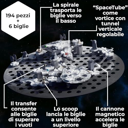 Ravensburger - Gravitrax Star Wars Deathstar | Pista Biglie Con 201 Pezzi | Rompicapo Bambini Con Le Biglie | Giochi Bambino 8 Anni Maschio | Giochi Per Bambini Compatibili Con Tutti I Gravitrax - 3