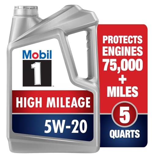 Mobil 1 High Mileage Full Synthetic Motor Oil