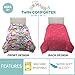 Squishmallows Bedding Super Soft Microfiber Reversible Comforter, Twin, (Official Licensed Product) by Franco