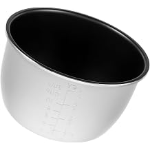 TIDTALEO Nonstick Aluminum Rice Cooker Pot Replacement Inner Cooking Pot for Electric Cookers Efficient Heating Design for Family Meals