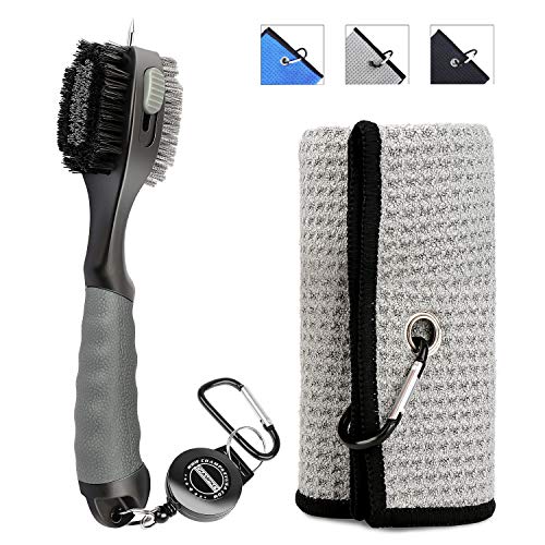 Champkey Serviette et brosse de golf (gris (serviette et brosse)) Cover