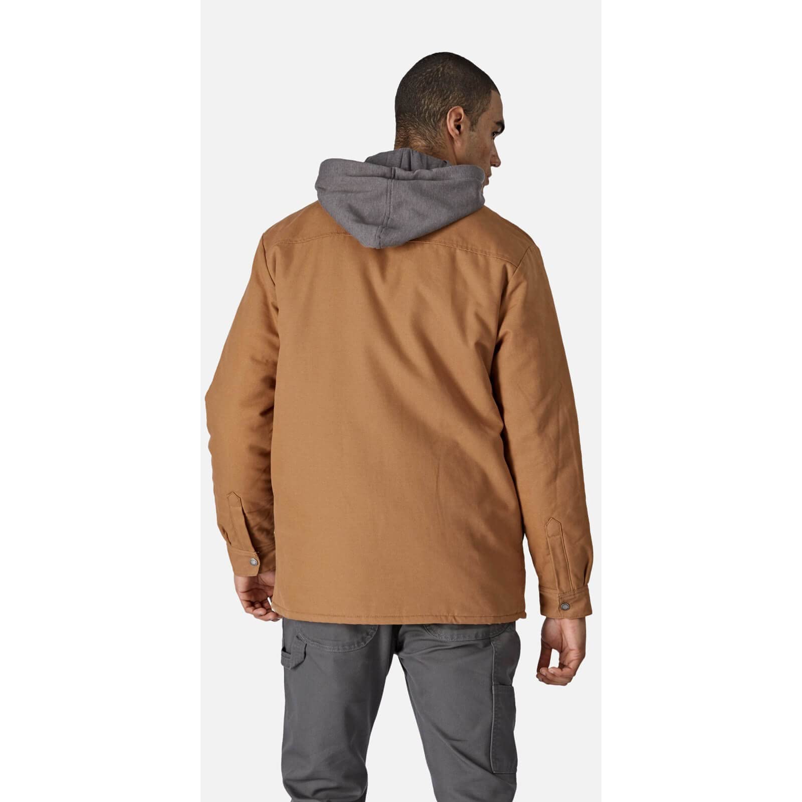 Dickies Giacca in Pile con Cappuccio Anatra con Idroscudo Capispalla Utility di Lavoro Uomo (Pacco da 1)