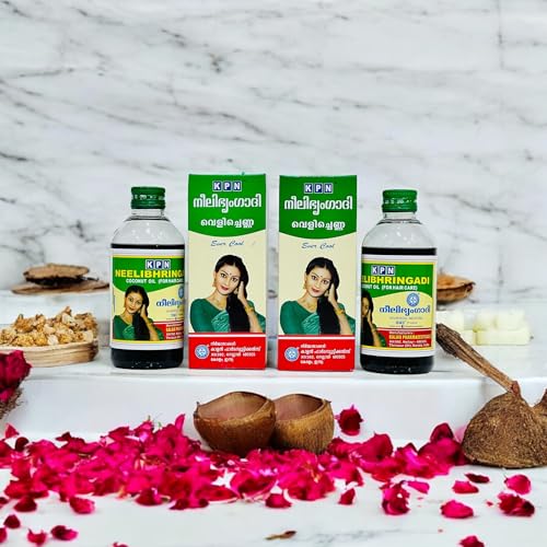 K P N Neelibringadi Coconut Oil Hair Oil,100 ML (Pack Of 2)