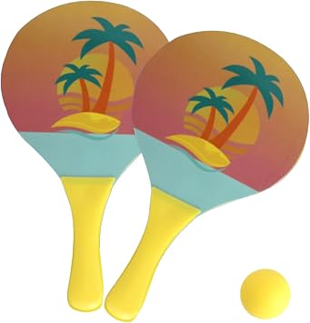 Sports Paddles - Outdoor Ball Game Paddle, Lightweight Racquet Set | dureble Equipment for Practice, Junior Kids, Boys, Girls, Men, Women, Adults, Beginners, Family Travel, Backyard, Beach, Camping