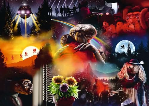 Ravensburger - Puzzle 1000 Pezzi E.T. | Puzzle Adulti E Bambini Con Una Misura Di 70X50 Cm | Regalo Per Adulti E Bambini Da 14 Anni E Più | Puzzles Ravensburger - 2