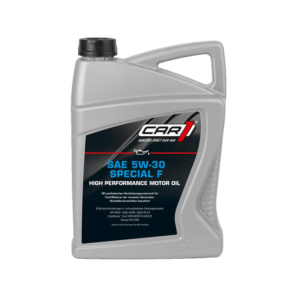 CAR1 Motoröl 5W-30 Special F Leichtlauf High Performance Motor Motoren Öl Engine Oil 5L