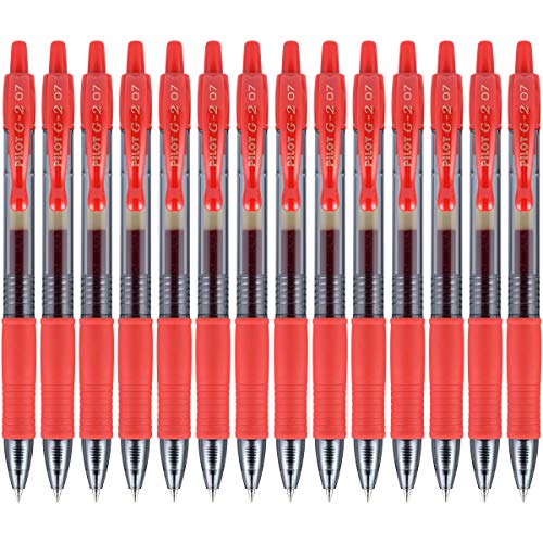Pilot G2 Premium Bolígrafo Gel Recargable Punto Fino 14 Unid