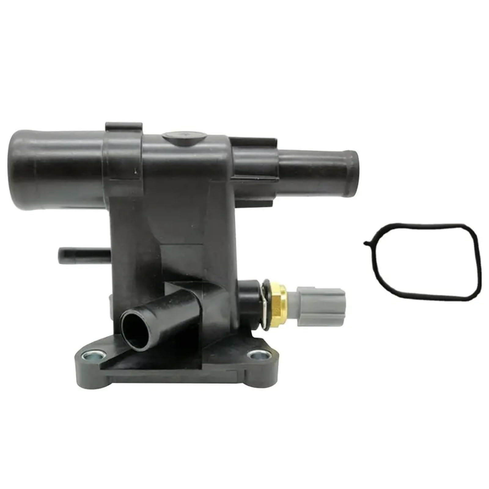 Termostato Refrigerante Kit Unità Ricambio Per Gruppo Alloggiamento Termostato Flangia Uscita Acqua Liquido Di Raffreddamento Motore CP9Z8K556B Compatibile Con Ford Per Focus 2012-2018