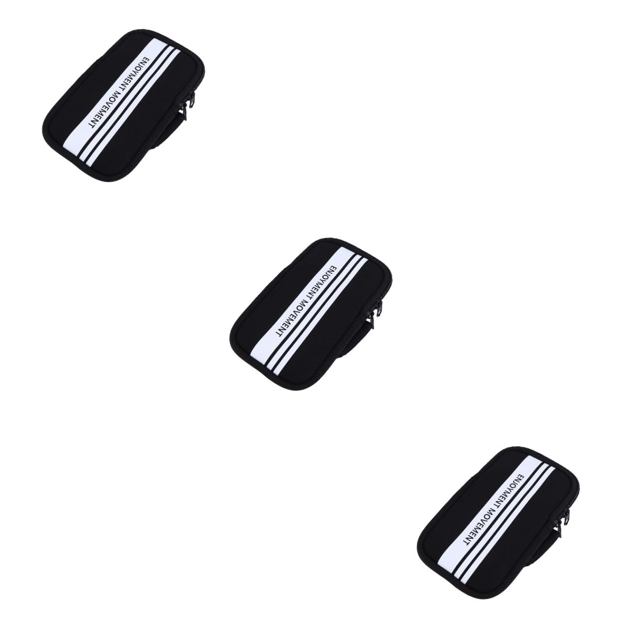 DOITOOL Bolsa de Brazo para Teléfono Móvil para Correr 3 Unidades con Acceso para Auriculares para Actividades al Aire