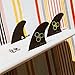 FCS 2 CI PC Tri-Fin Set Black L