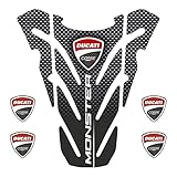 150mm X 170mm. Protezione serbatoio Adesivo Resinato compatibile con Ducati MONSTER 696 796 821 1100 Tank Pad