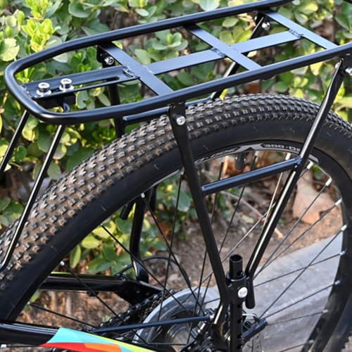 Porte-bagages de selle vélo et support arrière réglable pour VTT - 2