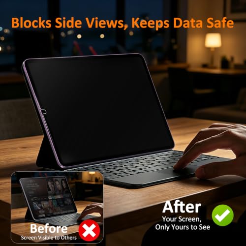 Image of EZ-GLAZ-Privacy Screen Protector for iPad Mini 8.3 Inch