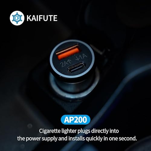 Accugps AP200 Mobile Locator, Compatible With Ios, Usb C 2-In-1 Car Charger thumb #1