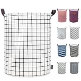 Caroeas 18.0-Inches Thicken Laundry Basket, Waterproof Large Laundry Basket Drawstring Closure, Coll
