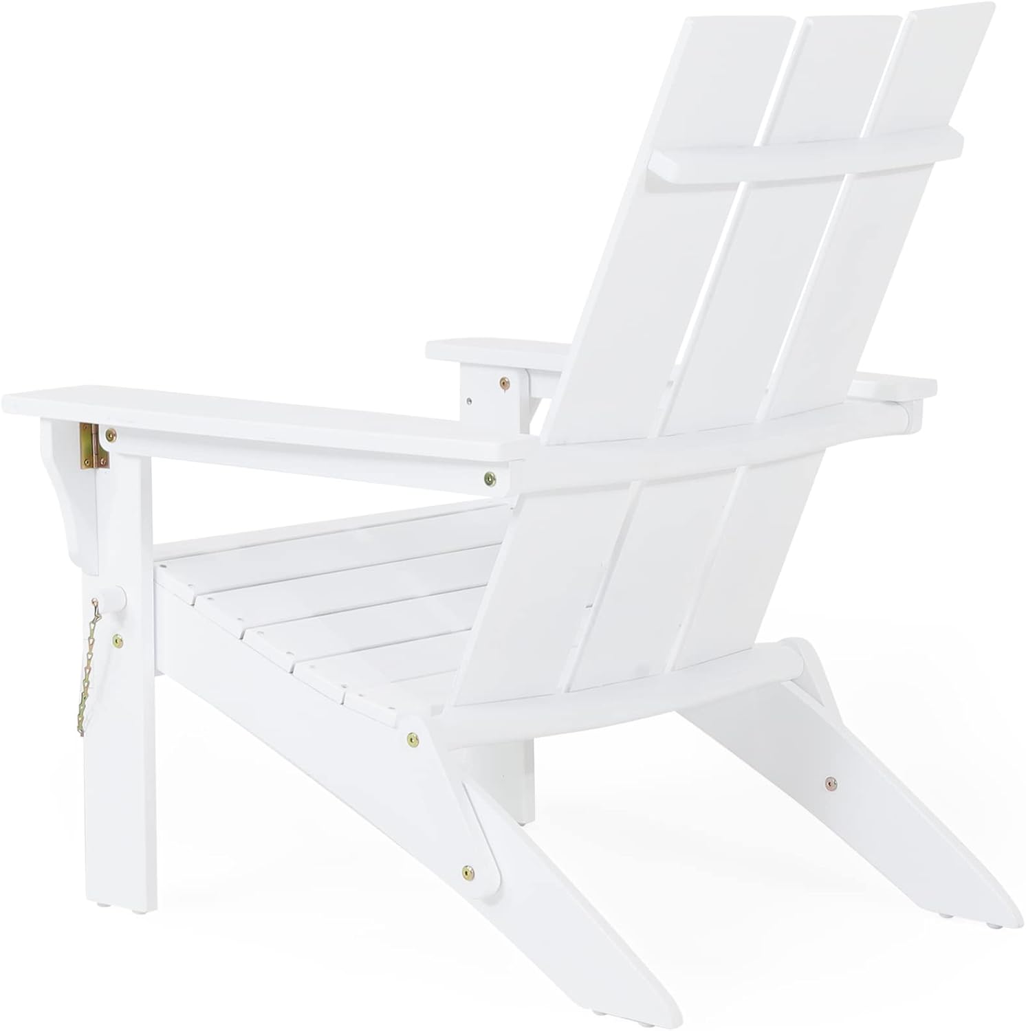 Christopher Knight Home Zuma Outdoor Foldable Adirondack Chair - Acacia Wood - White