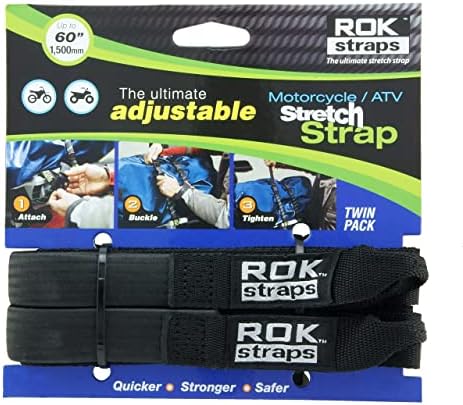 OXFORD ROK Straps HD 25mm Adj Black ROK025