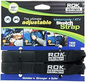 OXFORD ROK Straps HD 25mm Adj Black ROK025
