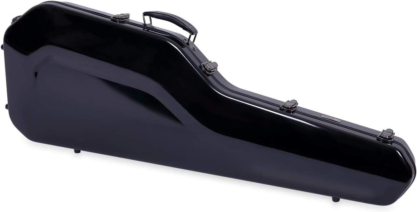Crossrock Fiberglass Backpack Style Black Electric Guitar Case