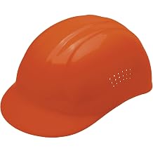 Delta Plus WEL19113OR 67 Bump Cap - HDPE Shell with Sliding Adjustment Lightweight Head Protection for Safety at Work, Construction, Home Improvement, Orange. Meets ANSI/ISEA 100 Level 1.