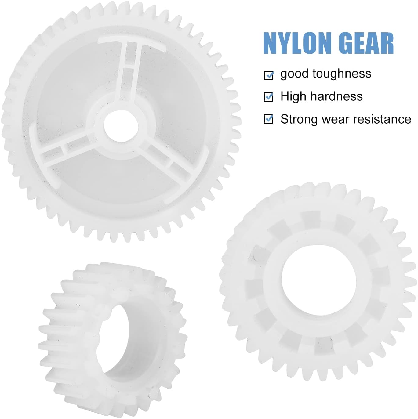 3mirrors Power Window Lift Regulator Motor Gear Repair Kit Set Replacement Compatible with Mazda 3 Sport 5 6 CX-7 CX-9 RX-8 (1 Set - 6 Pcs)