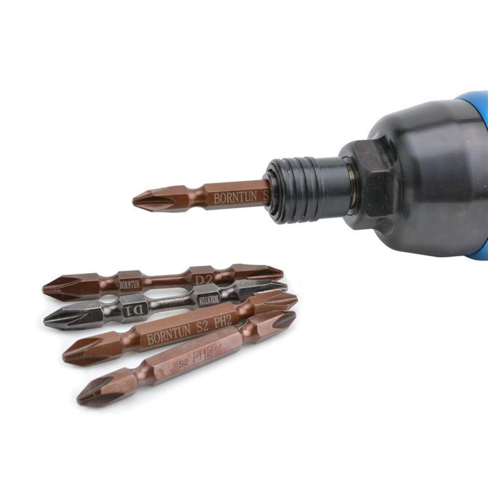 JF-XUAN Portable Practica Pneumatic 10000rpm Powerful Air Batch, Pneumatic Screwdriver Industrial Grade Air Batch Hand Tools Industrial Pneumatic Riveted Nut