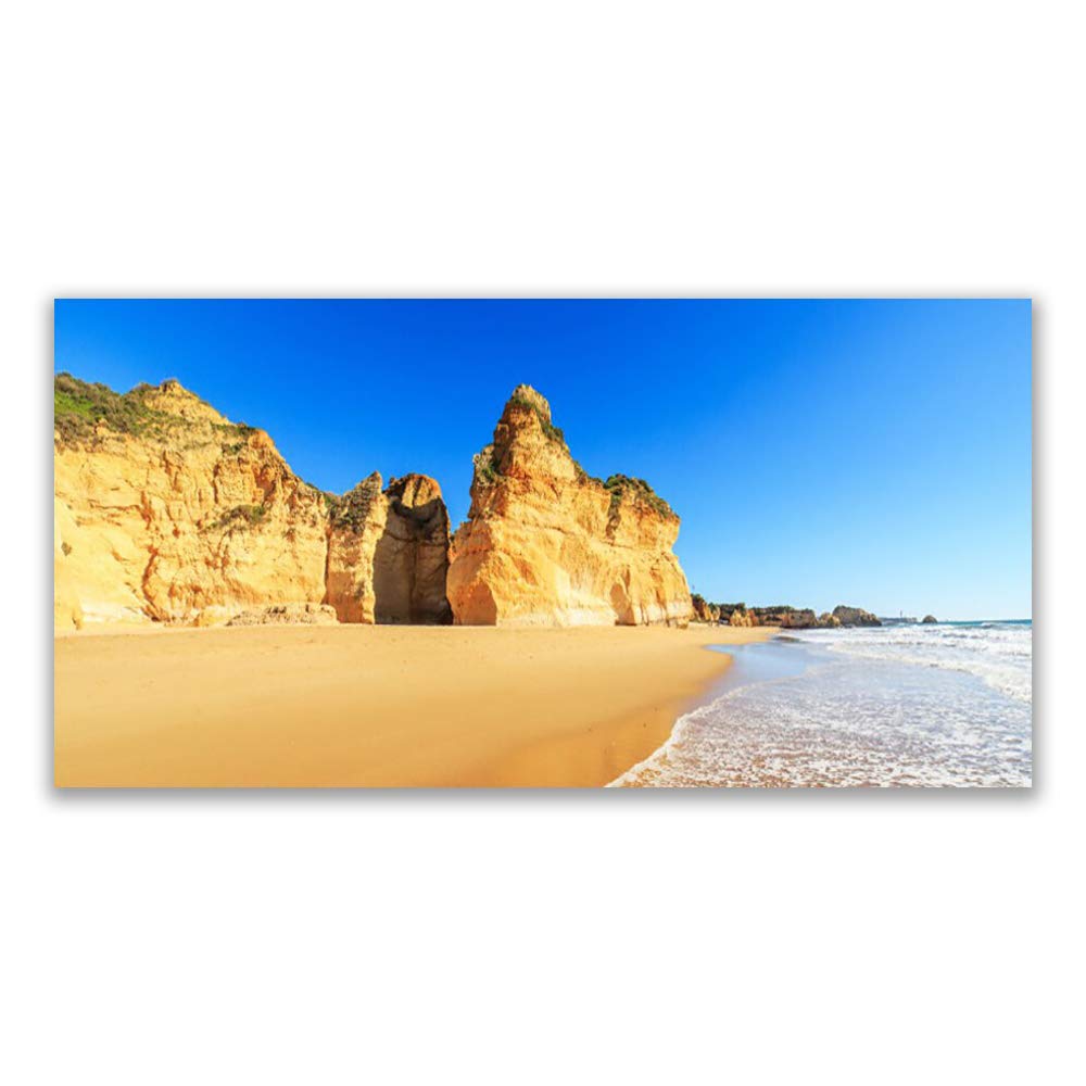 Toile imprimée océan et plage 120x60 cm pour créer un salon style bord de mer
