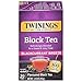 Twinings Blackcurrant Breeze Black Tea Individually Wrapped Bags, 20 Count (Pack of 2), Sweet, Tangy Taste, Caffeinated, Enjoy Hot or Iced, 40 Teabags