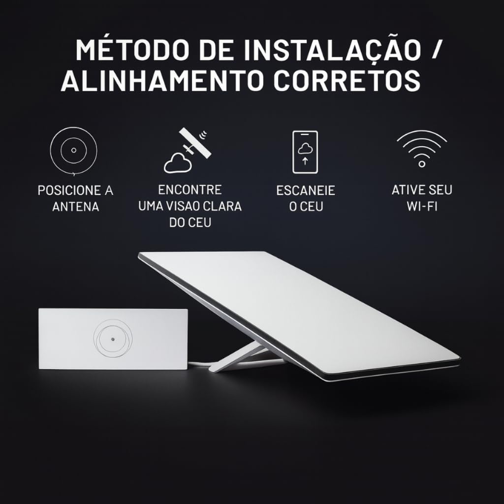 Antena De Internet Via Satélite Starlink Standard Kit V4 | Amazon