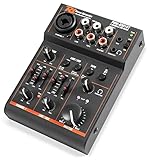 1 canal de entrada mono con amplificador de micrófono. Interfaz Bluetooth para reproducción de audio sin cables