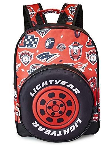 Preisvergleich Produktbild Disney Cars Rucksack, Lightning Mcqueen Schulrucksack Mit Abnehmbarem Federmäppchen Für Jungen, Schulranzen Fur Kinder, Original Cars Backpack, Perfekt Für Reise, Tolle Geschenke