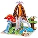 Bigjigs Toys Wooden Dinosaur Island - Complete Prehistoric Playset