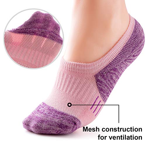 Gonii Womens No Show Socks Athletic Ankle Socks Cushioned Running Low Cut 5-8 Pairs #TOP1