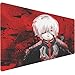 Produktbild Große 900X400X3mm XXL Maus Pad Gamer Mode Anti-slip Gaming Kaneki Ken Image-C Mauspad XL Natürliche Gummi locking Rand Schreibtisch Matte Anime Mauspad
